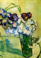 Naturaleza muerta Vidrio con claveles Vincent van Gogh Impresionismo Flores